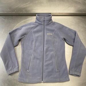 Columbia Benton Springs Full Zip Fleece Jacket Women’s Sz XS Lavender